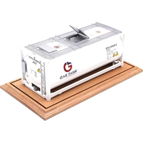 1:20 scale alloy tank model container T11 customized version engineering transport vehicle metal fittings F vehicle car toy gift