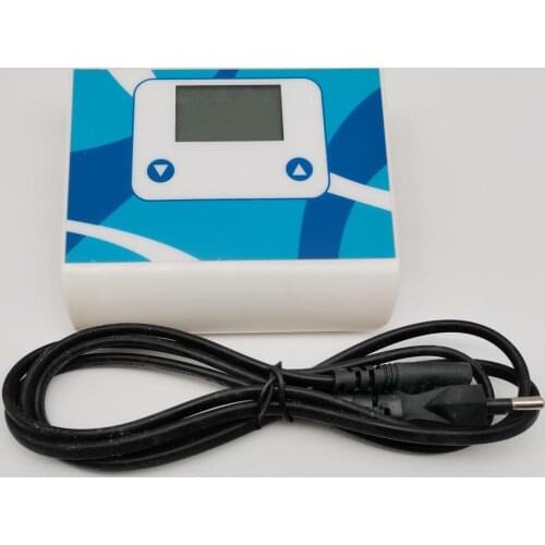 1Pc Tattoo Digital Permanent makeup machine Power Supply Blue Color With Your Country Plug For Permanent makeup Lip Eyebrow