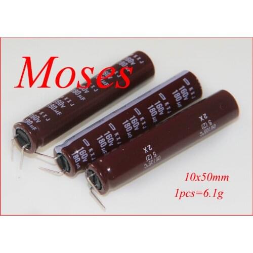 160v 10uf 47uf 100uf 180uf Original NCC Electrolytic Capacitor Capacitance Radial 12.5x25mm (100pcs)