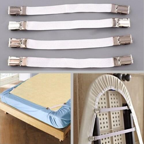 4PCs Ironing Board Cover Clip Fasteners Bed Sheet Grips Tablecloths Holder Buckle Cushion Folder Sofa Clip Furniture Accessories