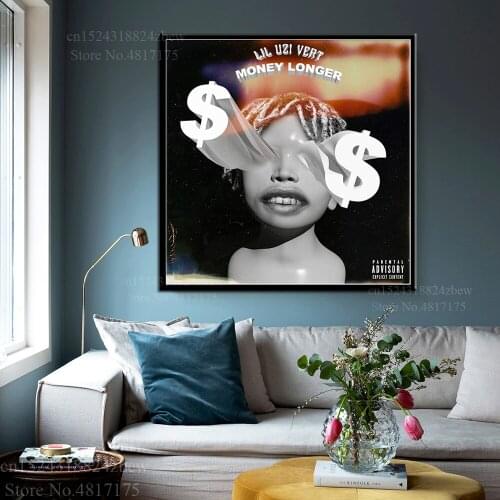 Lil Uzi Vert Album Poster Canvas Painting Hot Wall Art Pictures Posters and Prints for Home Decoration