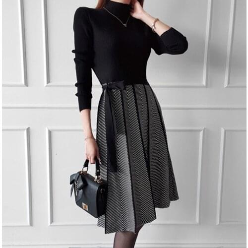 HAYBLST Fashionable Knitted Dresses