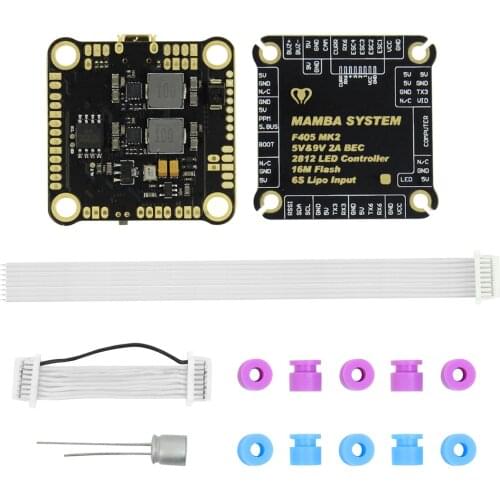 Diatone Mamba F405 Flight Controller Betaflight STM32 MPU6000 OSD 3-6S Built-in 5V/2A BEC for DIY FPV Racer Quadcopter Parts