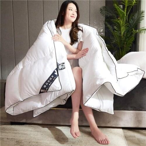 Multi Size Lightweight Comforter Duvet Down Alternative Duvet Quilted Quilt Autumn And Spring Blanket Soft Hypoallergenic