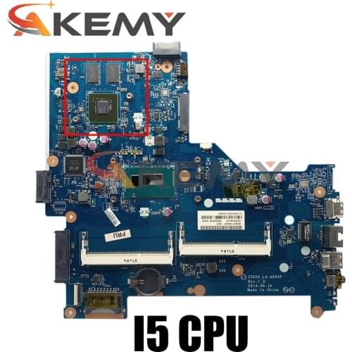 Akemy MainBoard For Hp 15-R G3 ZS050 LA-A992P Notebook Laptop Motherboard 775394-501 I5 GT820M 2G Test Ok Fast Ship