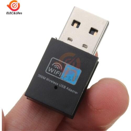 Mini USB 2.0 300Mbps RTL8192 Wifi dongle Wireless LAN Network Card Adapter XC1289 OFDM CCK 16-QAM 64-QAM DSSS spread spectrum