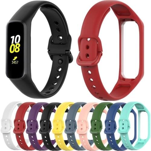Essidi Soft Silicone Bands For Samsung Galaxy Watch Fit e R375 Smart Bracelet Wrist Band Strap For Samsung Galaxy Fit e Correa