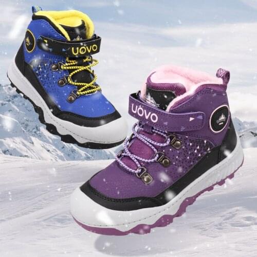 Dolakids New winter sports shoes for children warm shoes for boys and girls snow boots outdoor shoes for cold weather