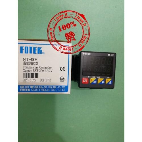 The original imported nt48-v thermostat, temperature regulator NT-48V, is subject to a penalty of ten for one fake