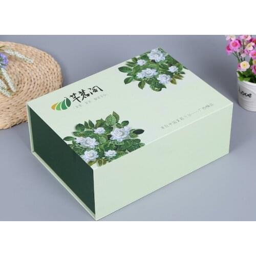 Custom Logo Printed magnetic flap retail packaging box for gift ---DH12093