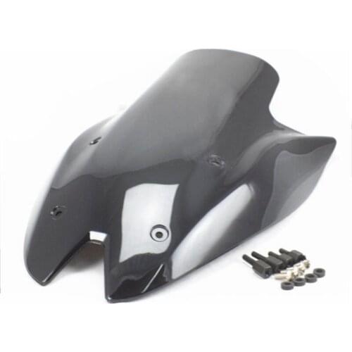 Double Bubble Motorcycle Windshield Windscreen for Kawasaki Z1000 2010-2013 2012