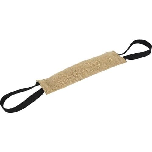 1PC Pet Training Playing Throw Toy Dog Bite Toy Stick Tug Pillow with Handles for Dogs Pull Toy Training Aids Equipment