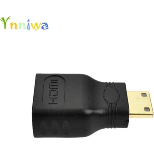 10-50pcs High quality Mini male to female HDMI-compatible Adapter for HDTV 1080p