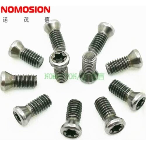 100pcs m1.8 m2 m2.2 m2.5 m3 m3.5 m4 m4.5 m5 CNC Insert Torx Screw for Replaces Carbide Inserts CNC Lathe Tool