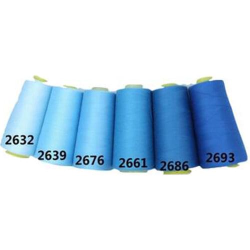 3000 yards 40s/2 high speed sewing thread polyester sewing thread type manual line 402 -embroidery thread-Dark gray series