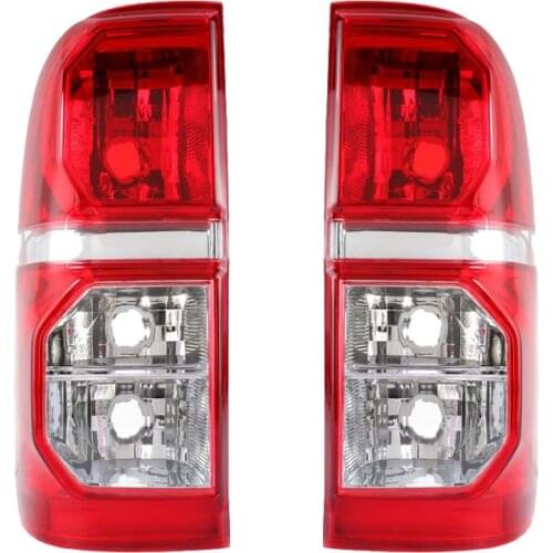 Auto Tail Light Rear Brake Lamp Left/Right Signal Light Assembly For Toyota Hilux Pickup 2005 - 2015 Replacement Tail Light