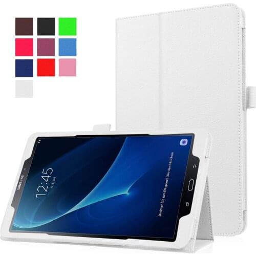 For Samsung Galaxy Tab A 10.1 2016 Case T580N T585N SM-T580 SM-T585 Cover Ultra Slim Flip Leather Magic Case with Stand Holder