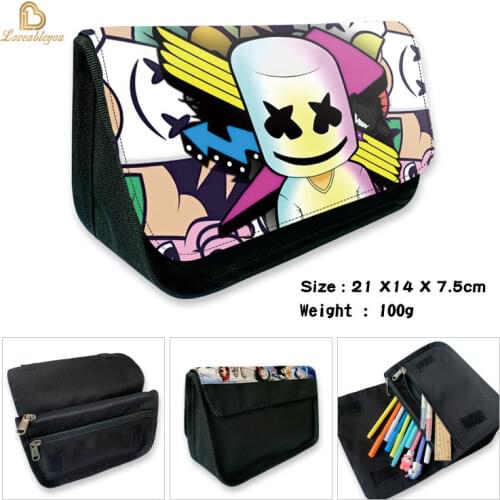 Fortnite Pencil Case Wallet Purse School Pen Zipper Canvas Bag Anime Cartoon Cute Kids Gift
