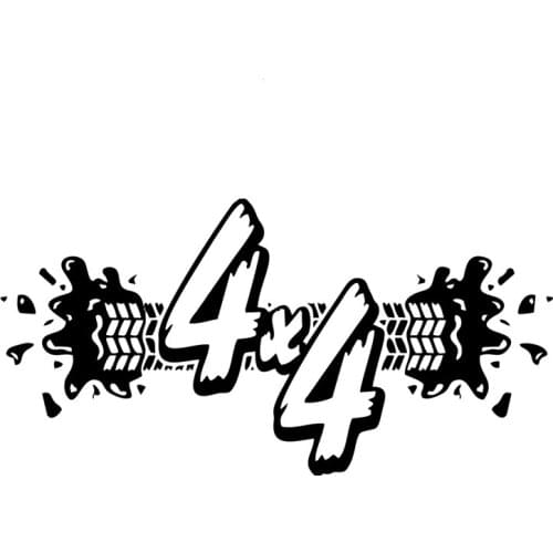 CS40036# Die-cut Vinyl Decal 4x4 protector Car Sticker Waterproof Auto Decors on Car Body Bumper Rear Window