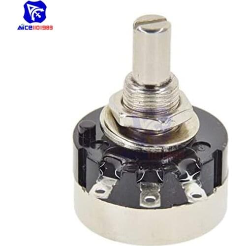 Diymore RV24YN20S 1K Ohm-1M Ohm Variable Resistor Single Turn 3 Terminals Carbon Film Linear Rotary Taper Potentiometer for Car