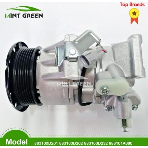 For Toyota YARIS Corolla VITZ 1.0 1.3 1.4 Toyota yaris ac compressor 883100D231 883100D201 883100D202 883100D232 883101A680