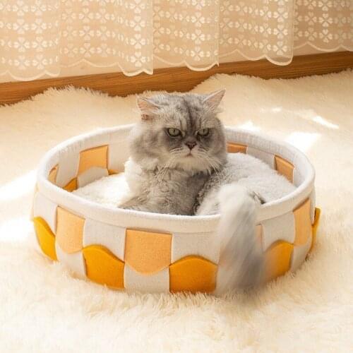 Pet Felt Cat litter Double-sided Sleeping Mat Winter And Summer Non-sticky Fur Cat Litter Double-sided Sleeping Mat Kennel Wool