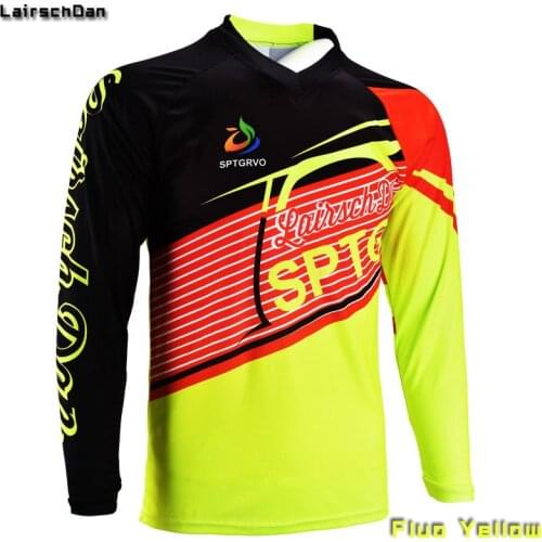 LairschDan Cross Country Mountain Bike Jersey Men Downhill Jersey Mountain MTB Shirt Cross Country Jersey Bicycle Men Sweatshirt