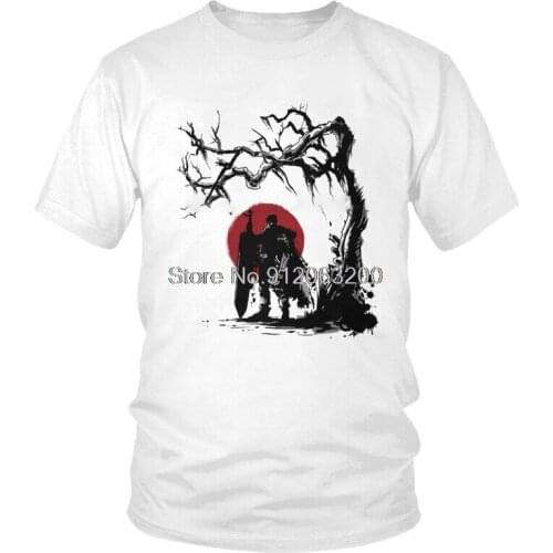 Tvoe Swordsman Guts Under The Sun T Shirts Men Short Sleeve Cotton T-shirt Berserk Tee Tops Fashion Tshirts Gift Streetwear