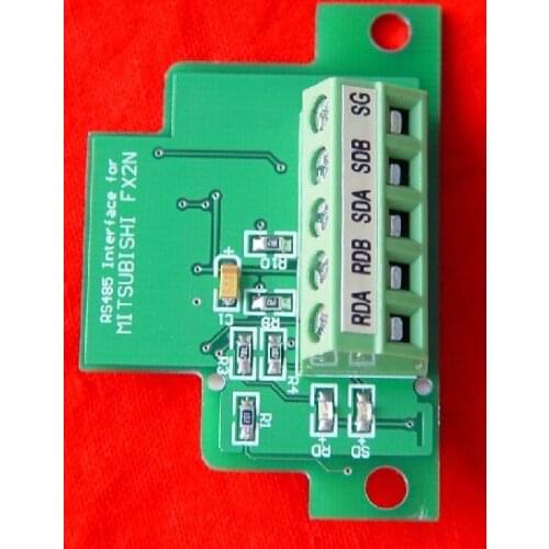 FX2N-485-BD,RS485 interface board for MITSUBISHI FX2N PLC