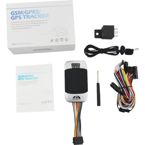 GPS GSM Car Tracker Motorcycle vehicle tracker Waterproof IP55 GPS303F TK303F Locator Geo-fence SOS Alert Voice Monitor Alarm