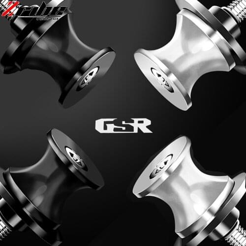 M8 For Suzuki GSR600 GSR750 GSR400 GSR 400 600 750 Motorcycle CNC Frame Stands Screws sliders Swingarm Spools Slider Modified