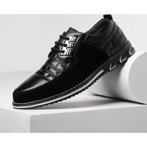 Mens Real Leather Shoes Brand 2021 New Spring and Autumn Breathable Leisure Large Size 48 Moccasin Black Driving Shoes