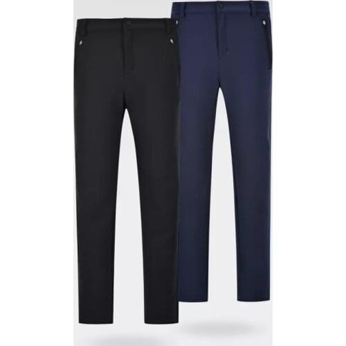 Youpin Autumn winter comfortable warm soft shell pants couple Fleece warm Windproof waterproof Men woman Slim fit sport trousers