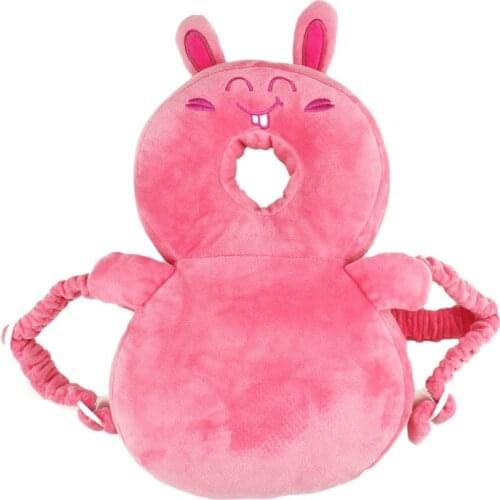 Newborn Baby Anti-fall Security Pillow Childrens Head Back Protector Pad Cushion Infant Boys Girls Harness Headgear With Beep