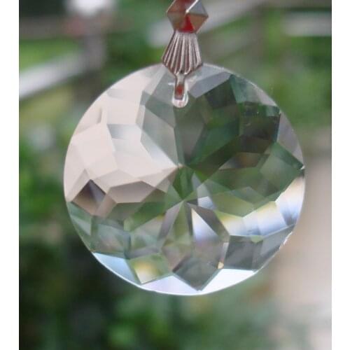 One Hole Crystal Prism Beads Crystal Chandelier Hanging Pendant Wedding & Home Decoration Chandelier Prisms