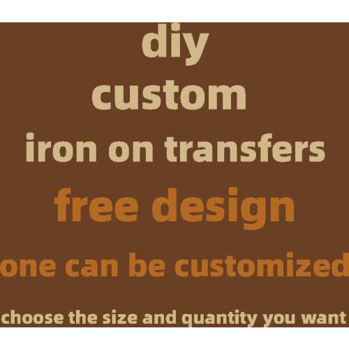 Custom Logo Patches Thermal Stickers on Clothes Iron-on Transfers for Clothing Thermoadhesive Patch Pvc Diy Applique for Jacket