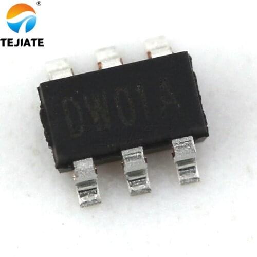 1Lots TEJIATE Power Control IC Chip DW01 DW01A Lithium Battery Protection Microchip Diy Kit Ardino System