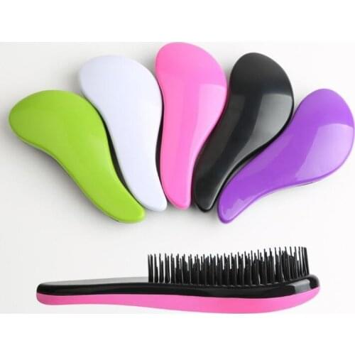 1pc Hot Magic Handle Comb Anti-static Massage Shower Hair Brush Salon Styling Exquite Professional Useful Hair Styling Tool Comb