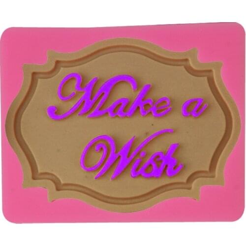 1Pcs Merry Christmas Letter form DIY Silicone Mold Chocolate Fondant Cake Decoration Tools Cake Baking Tools For Kitchen