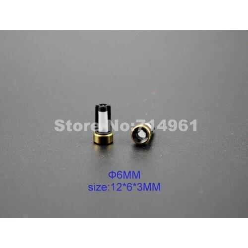 100pcs/set Genuine fuel injector micro filter for injector filter Diameter 6mm size 12*6*3mm