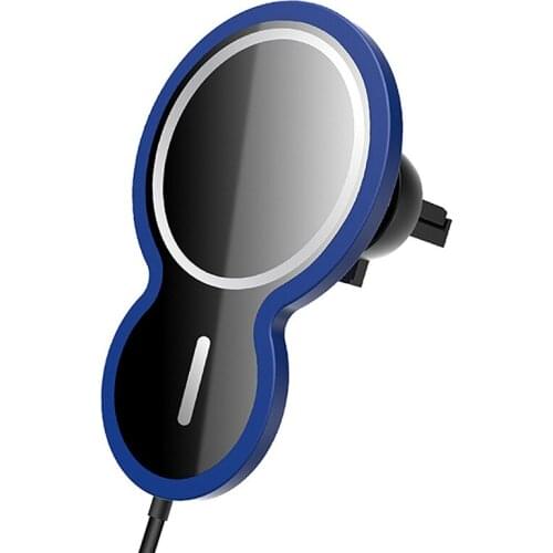 15W Magnetic Wireless Charging Mobile Phone Wireless Charger Car Stand Holder for iPhone 12 Pro Max Mini