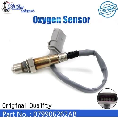 Xuan 5-Wires Air Fuel Ratio Lambda O2 Oxygen Sensor 079906262AB For Audi A4 A6 2.0L A3 A5 Q5 TT Volkswagen Passat Upstream