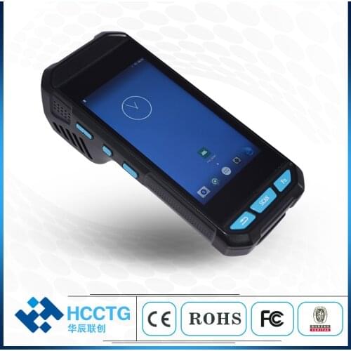 Android Handheld Terminal POS QR Code Barcode Scanner Device PDA with Built-in Printer T980