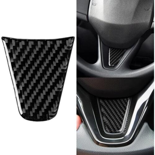 Car Decor Steering Wheel Panel Sticker for Honda Fit/JAZZ GK5 3rd GEN 2014-2018