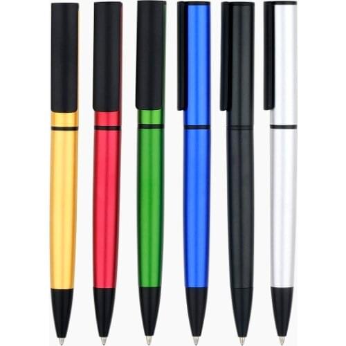 Free 1 Color Logo Heavy Metal Rotating Neutral Pen SignatureBest For Company Logo Gift,Office & School Pen ,Promotional Pen