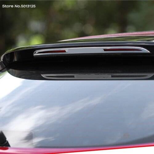 For Mazda CX30 CX-30 2020 2021 High-position Brake Light Sequins Modified Special Taillight Decoration Stickers Car Accessories