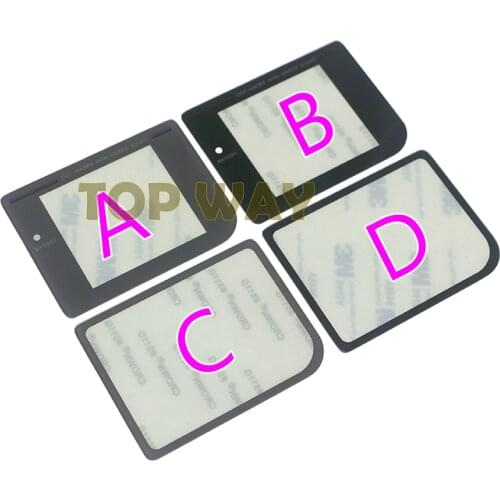 For Nintendo GameBoy Zero DMG-01 For Raspberry Pi Modify Narrow Protector cover glass Screen lens for GB
