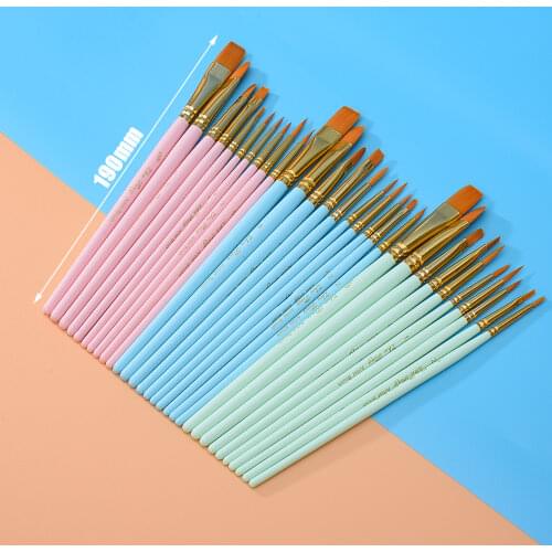 Акриловые кисти для рисования Flydom Art China At AliExpress