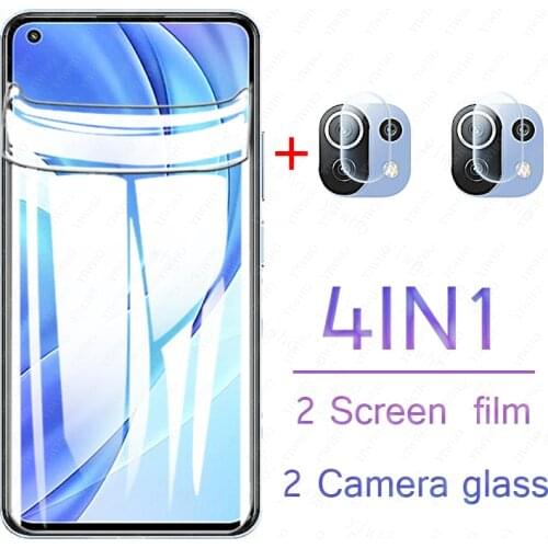 Hydrogel Film for Xiaomi 11 Lite Screen Protector on Redmi Note 10 Pro 10t Poco X3 Nfc X3 Pro F3 M3 Protective Glass Camera Len