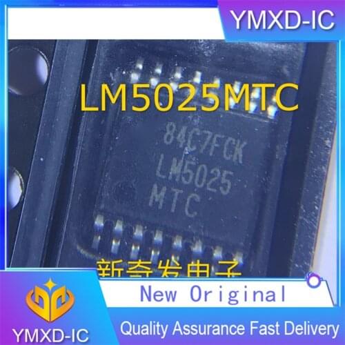 10Pcs/Lot New Original Import Lm5025mtcx Lm5025mtc TSSOP-16 Switching Controller